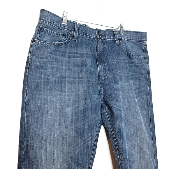 Denizen from Levi’s Jeans Men’s 38 x 32  288 Taper Fit Gray Cotton Blend - Picture 4 of 13